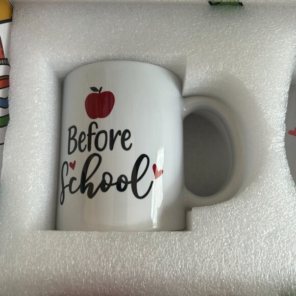 NEW Teacher Appreciation Gifts for Women  Coffee Mug Wine Glass Funny Thank You - Picture 9 of 12